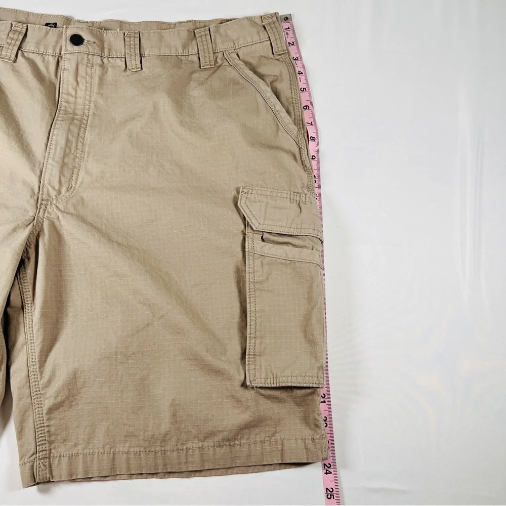Carhartt Force Relaxed Fit Men's Beige Khaki Cargo Shorts Outdoor Workwear sz 46